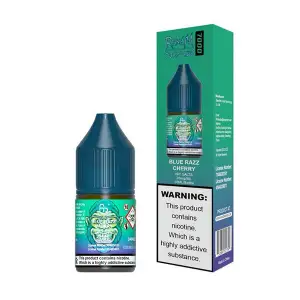 Blue Razz Cherry Nic Salt E-Liquid R and M Tornado Salts By Fumot 10ml